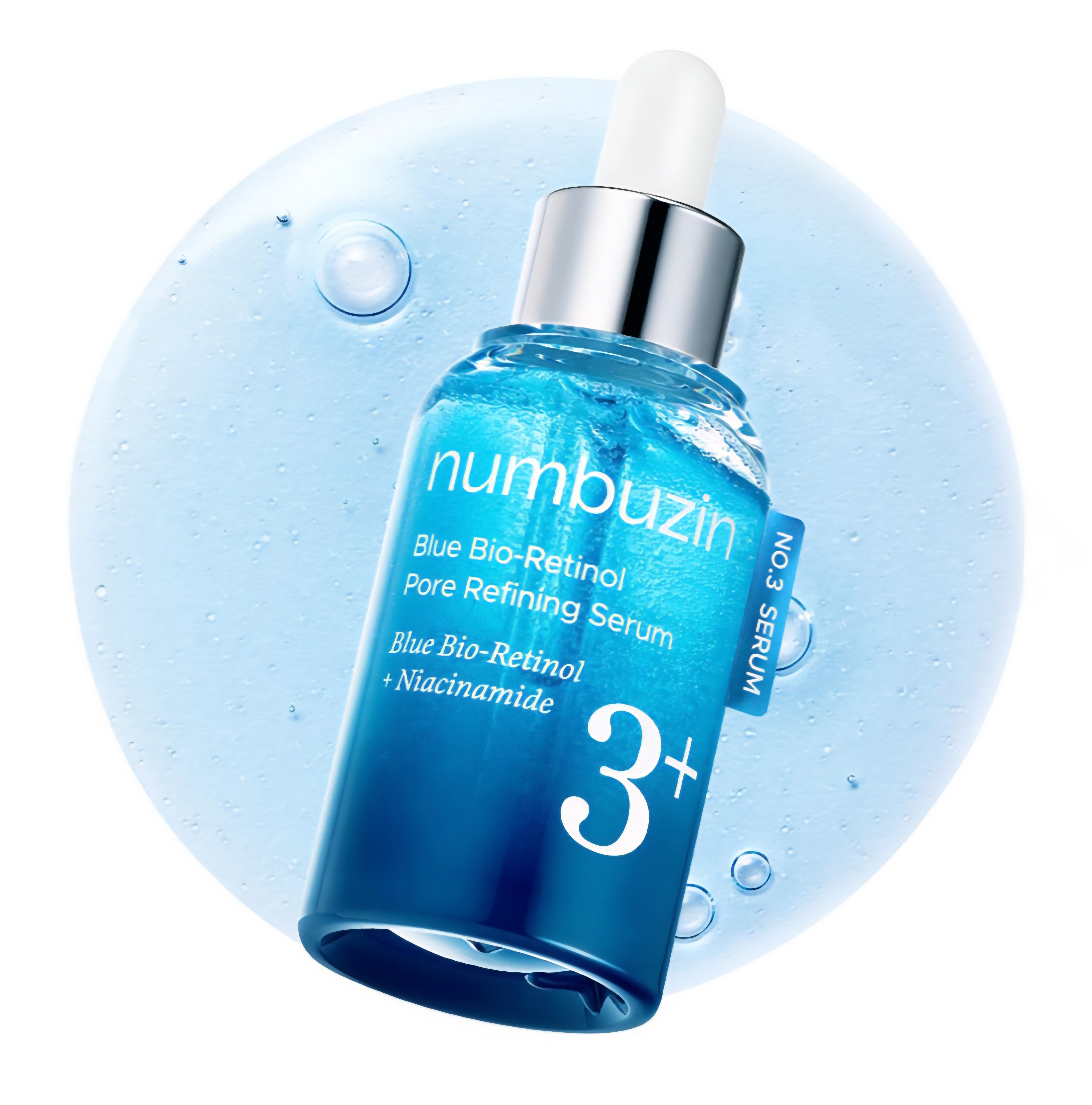 سرم جمع‌کننده منافذ حاوی نیاسینامید شماره ۳ نامبوزین مدل Bio Retinol