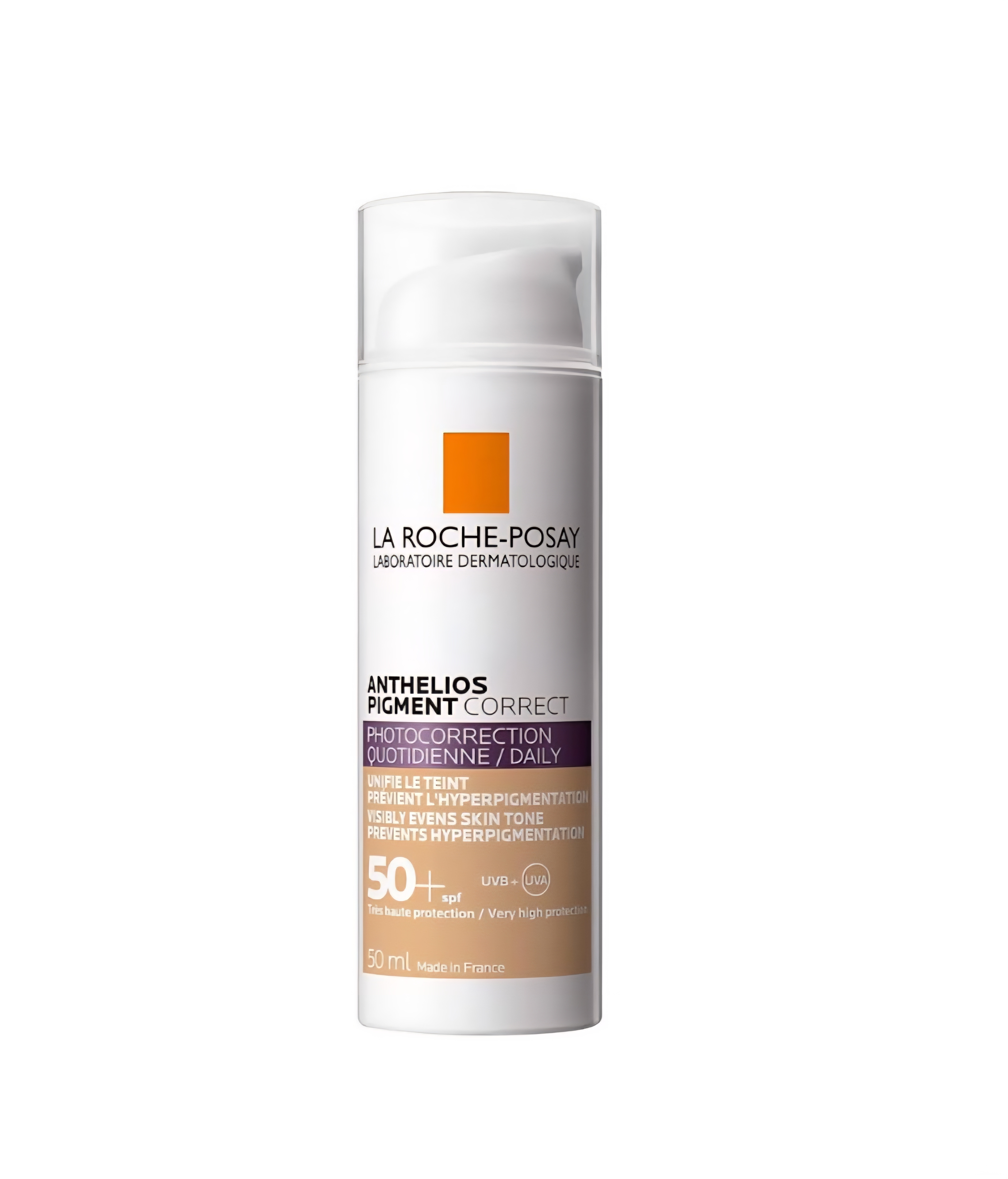 ضد افتاب رنگی انتلیوس پیگمنت کارکت SPF50+ - لاروش پوزای