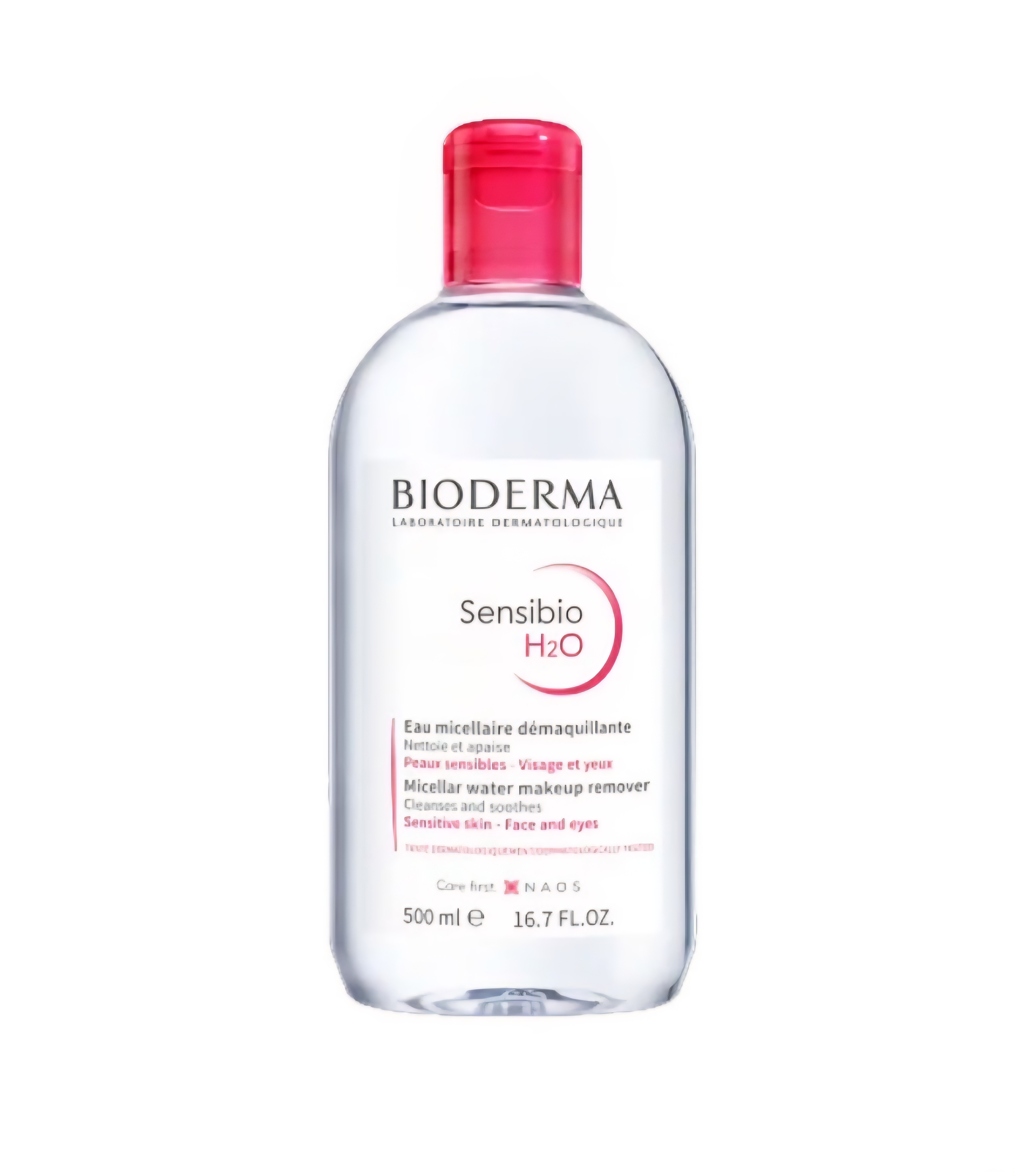 میسلار واتر بایودرما مناسب پوست حساس مدل Sensibio H2O (500 میل)