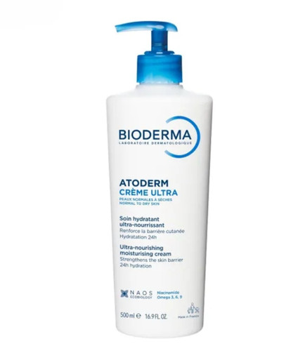 کرم مرطوب کننده و آبرسان پوست آتودرم بایودرما مدل Atoderm Cream Ultra (500 میل)